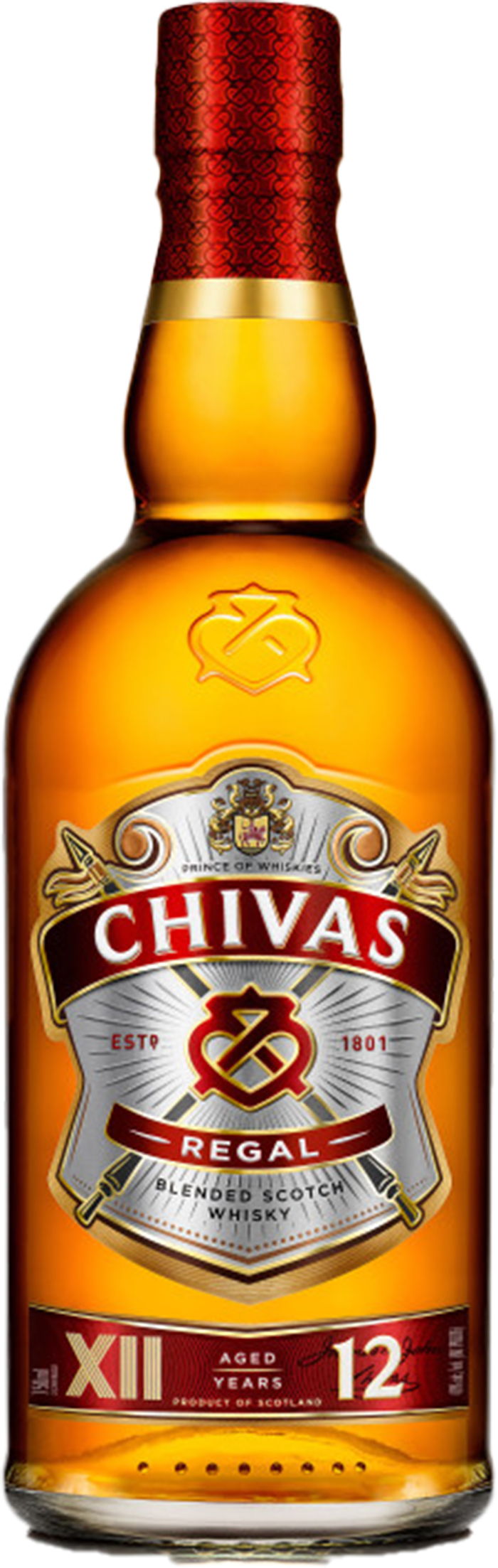 Chivas Regal 12 Year Old Blended Scotch