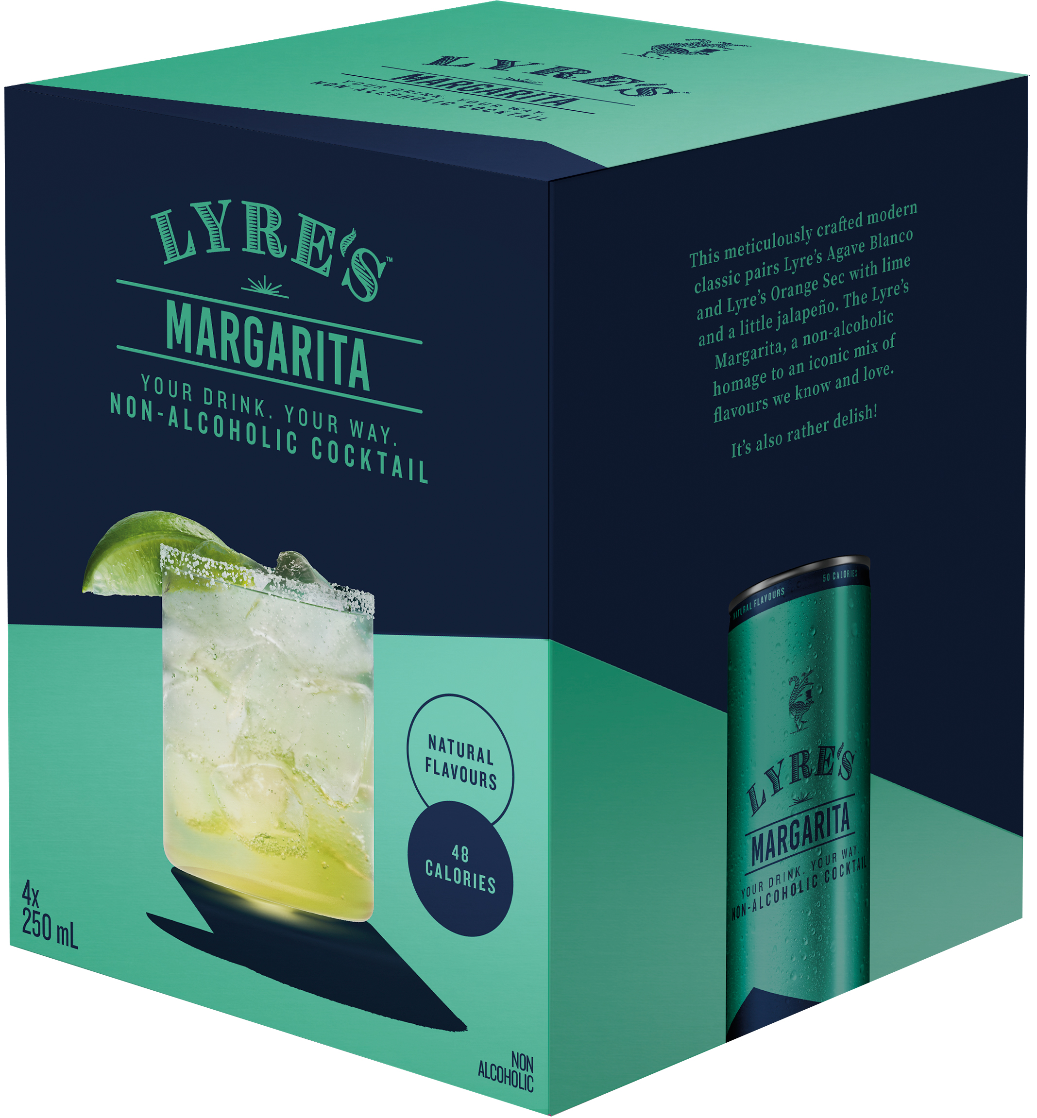 Lyre's Margarita 4 Pack Cans