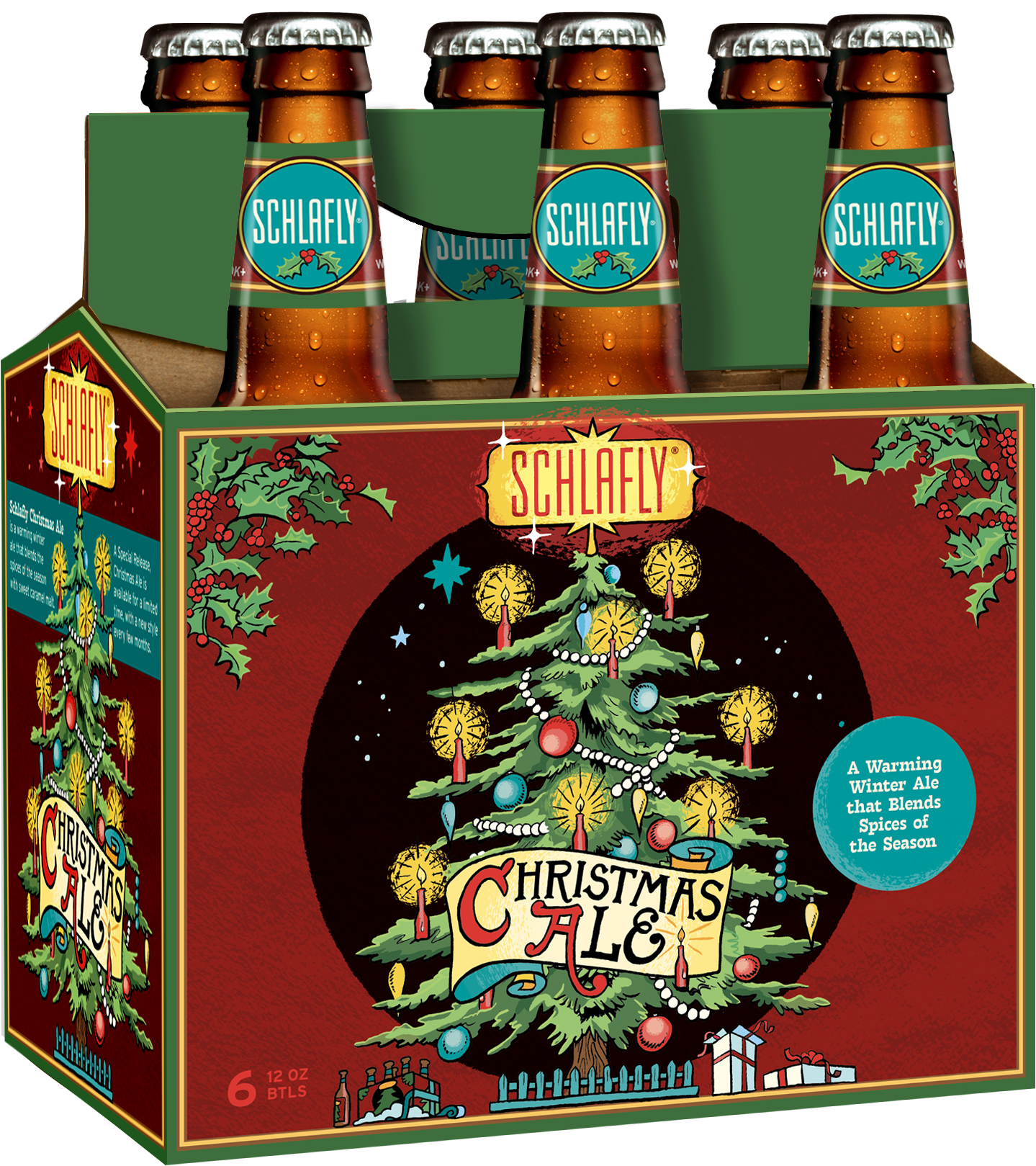 Schlafly Christmas Ale | 6 pack of 12 oz Bottle