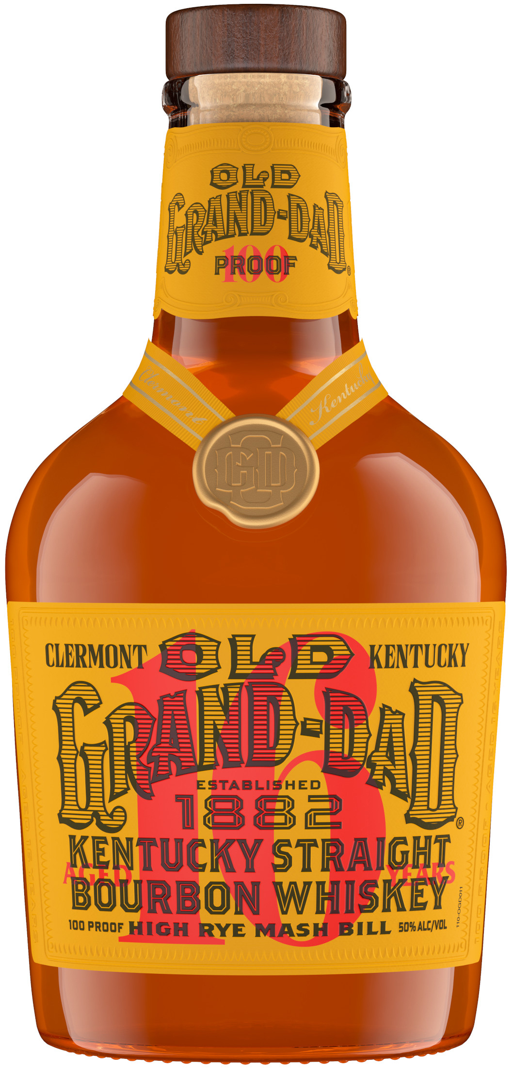 Old Grand Dad 16 year old Kentucky Straight Bourbon | 750 ml Bottle