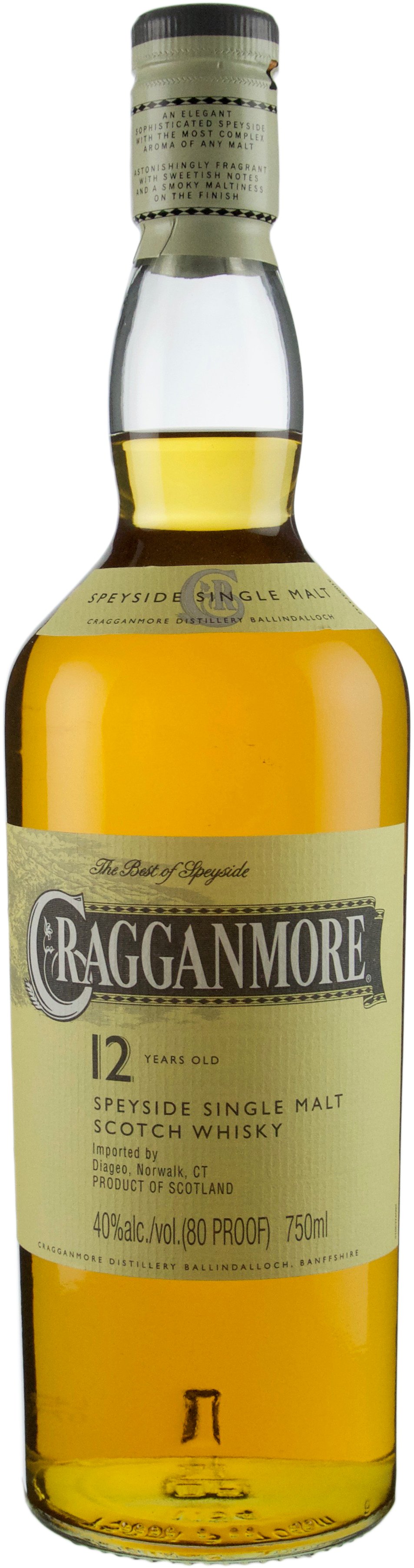 Caol Ila 12 Year Old Single Malt Scotch Whisky, 70cl | Malts US