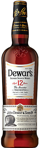 Dewars 12 Year Old Blended Scotch