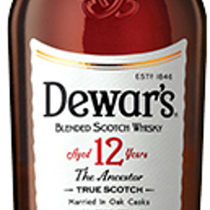 Dewars 12 Year Old Blended Scotch