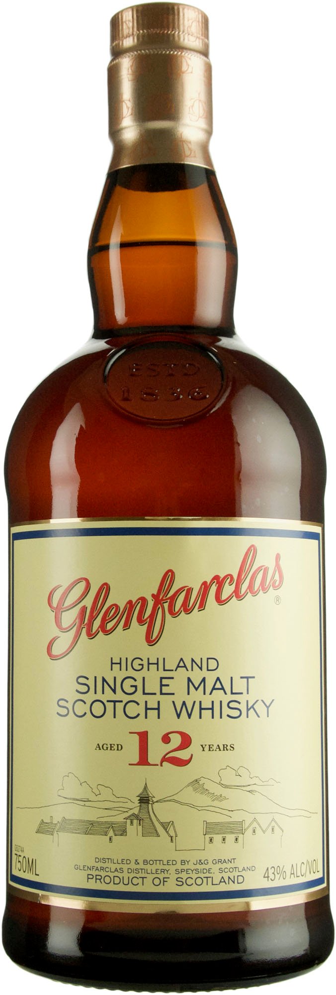Glenfarclas 12 year old Speyside Malt Scotch