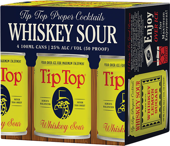 Tip Top Whiskey Sour 4pk