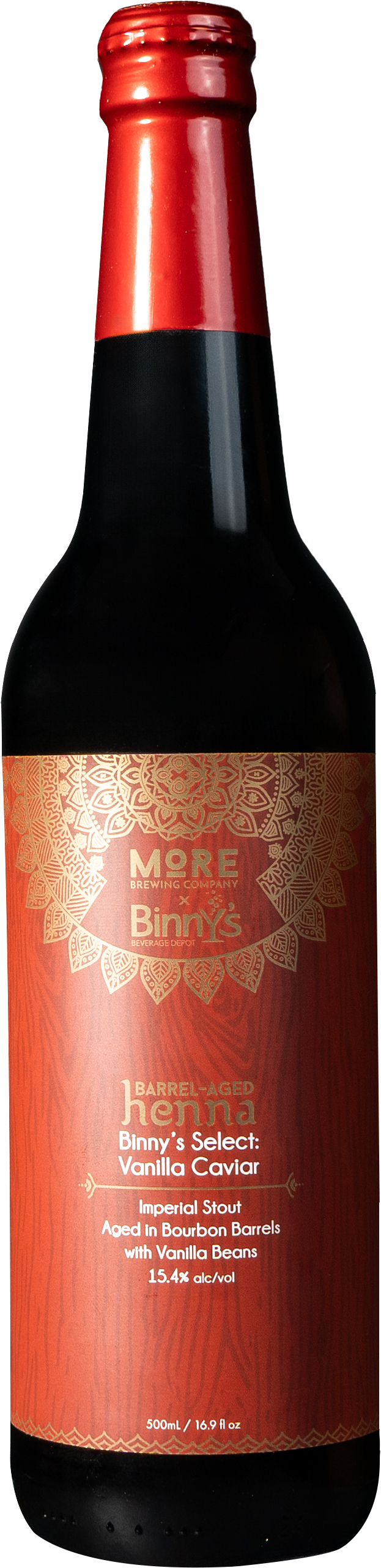 More Barrel Aged Henna Binny's Select Vanilla Caviar