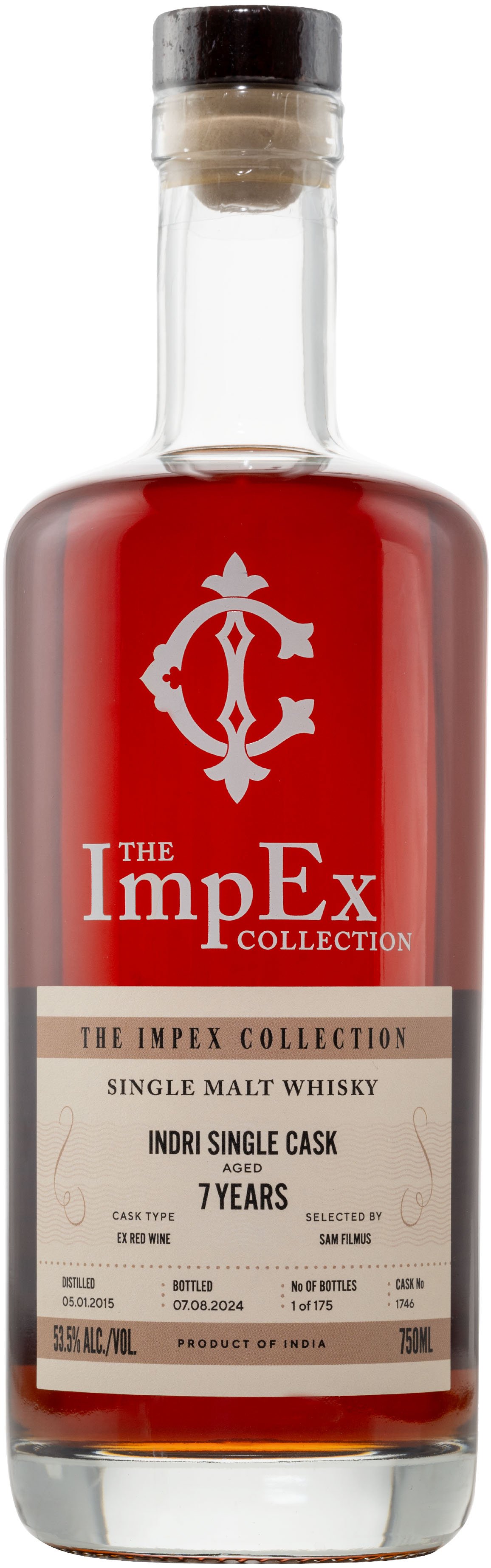 Indri Indian Single Malt | 750 ml Bottle Indri Indian Single Malt | 750 ml Bottle