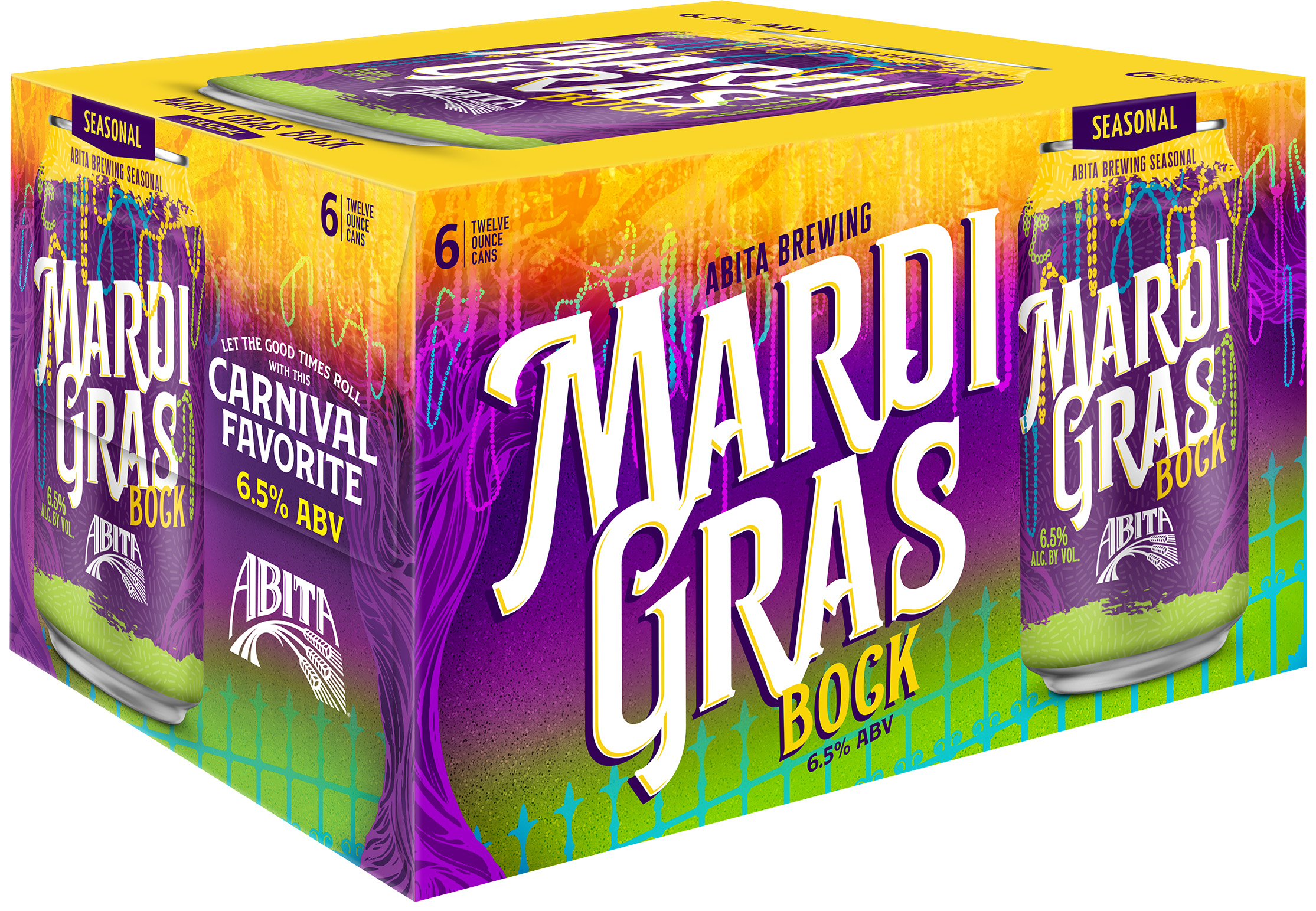 Abita Mardi Gras Bock | 6 pack of 12 oz Can