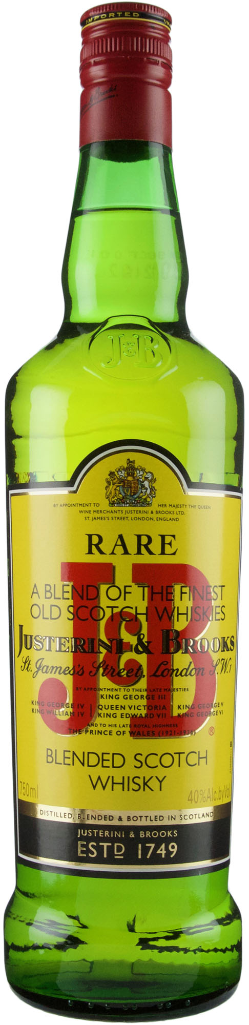 J & B Scotch 750 ml Bottle