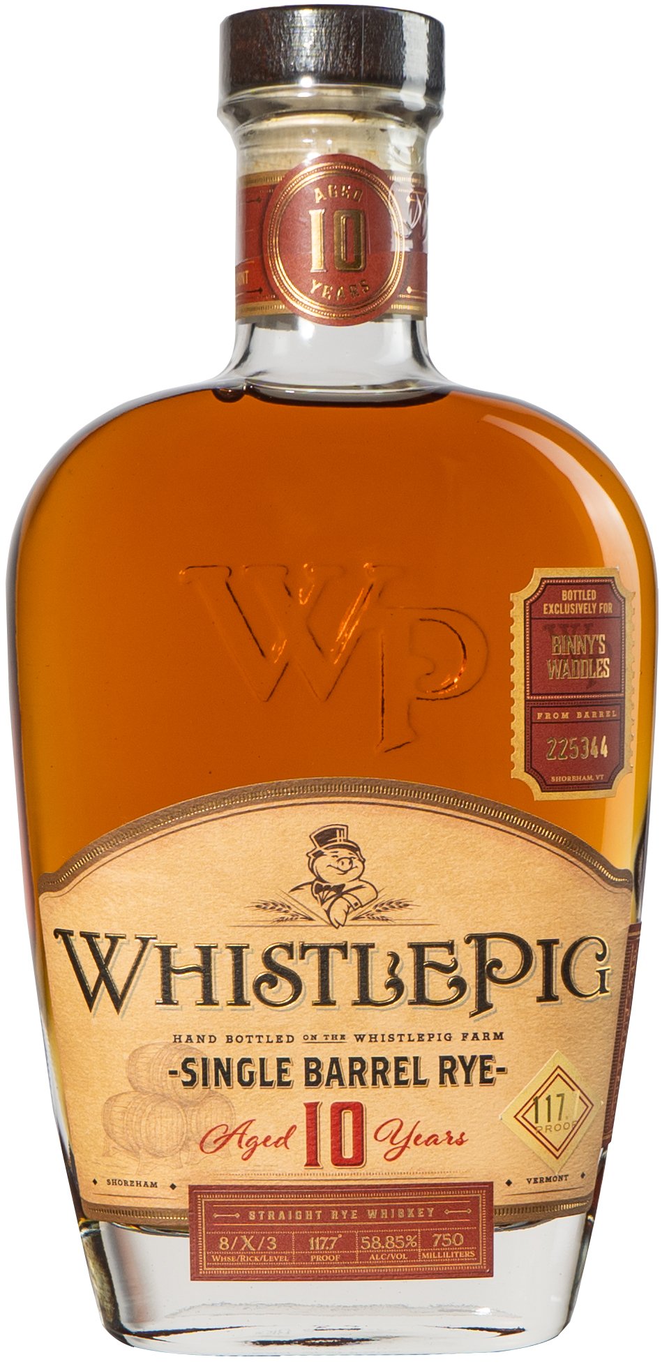 WhistlePig Old World Series 12 year old Rye Marriage of