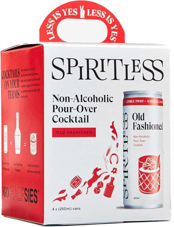 Spiritless Old Fashioned 4 Pack Cans
