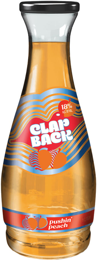 Clap Back Pushin' Peach | 1 L Bottle Clap Back Pushin' Peach | 1 L Bottle