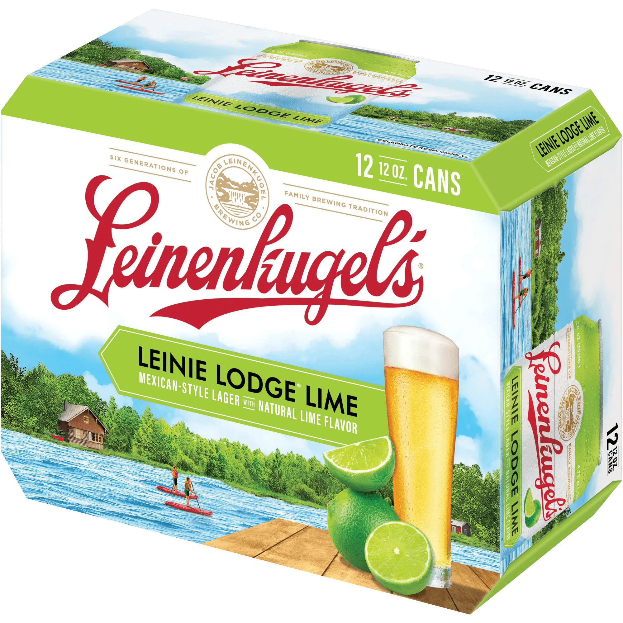 Leinenkugel's Leinie Lodge Lime | 12 pack of 12 oz Can