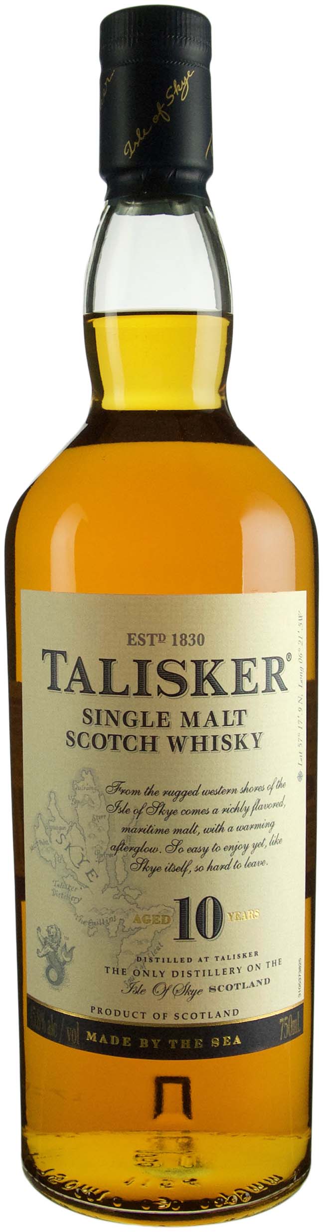 旧TALISKER 10年 700ml Talisker 10 Year Old Single Malt Scotch Whisky, 70cl | Malts