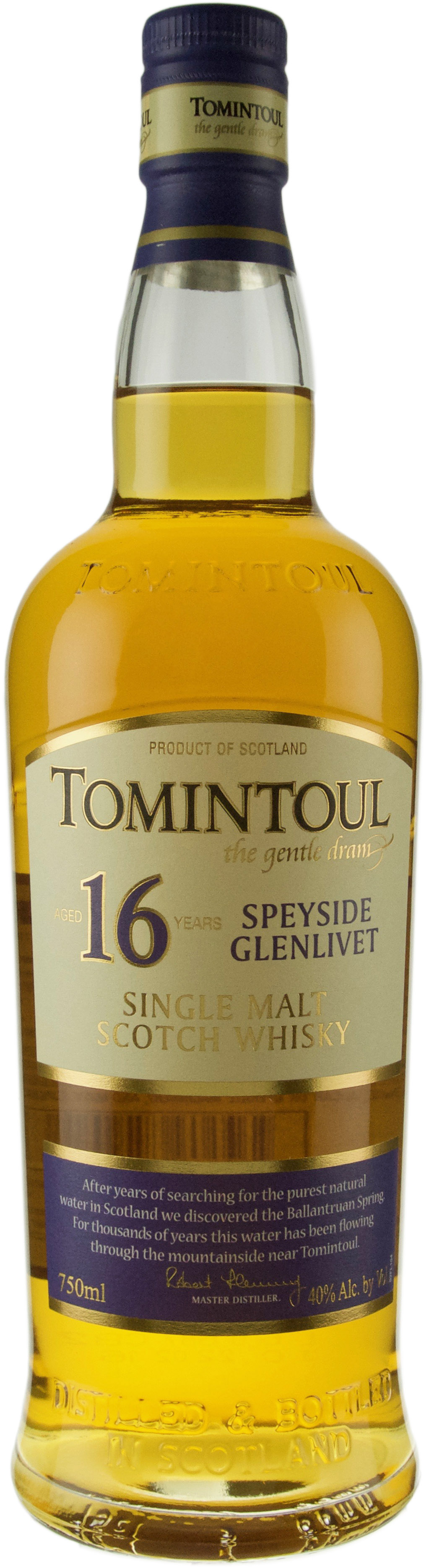 Tomintoul 16 year old The Gentle Dram