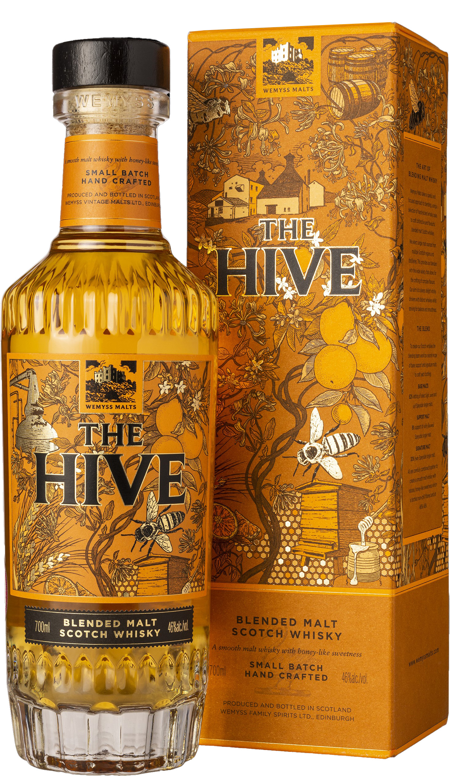 Wemyss Malt The Hive Blended Malt Scotch | 700 ml Bottle