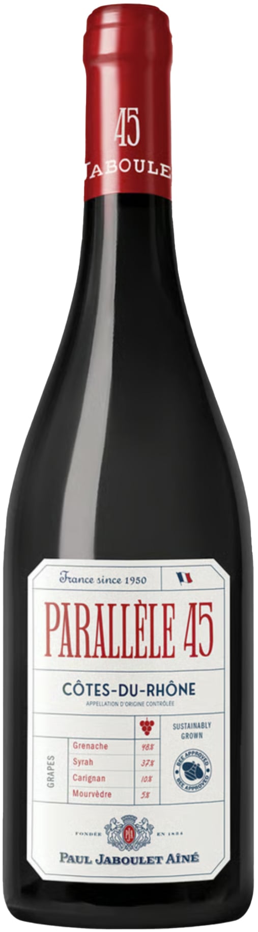 Paul Jaboulet Aine Parallele 45 Cotes du Rhone Rouge