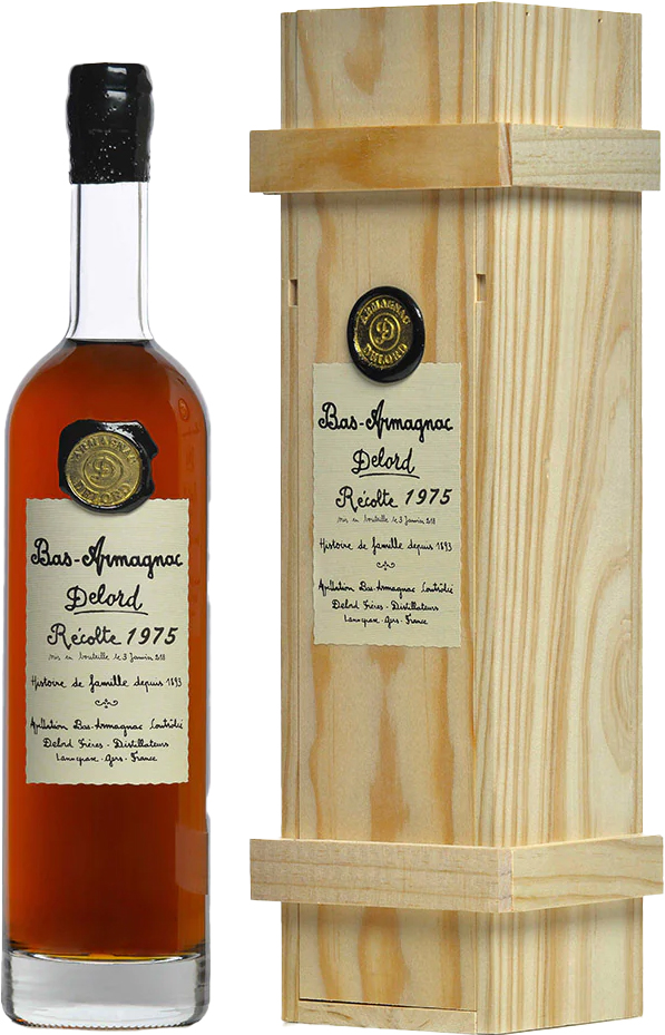 Delord 50 year old Vintage Armagnac 1975 | 700 ml Bottle