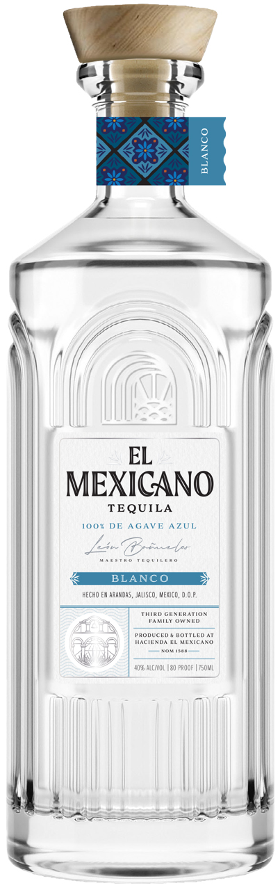 el Mexicano Blanco Tequila | 750 ml Bottle