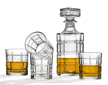 Godinger Radius 5p Whiskey Set