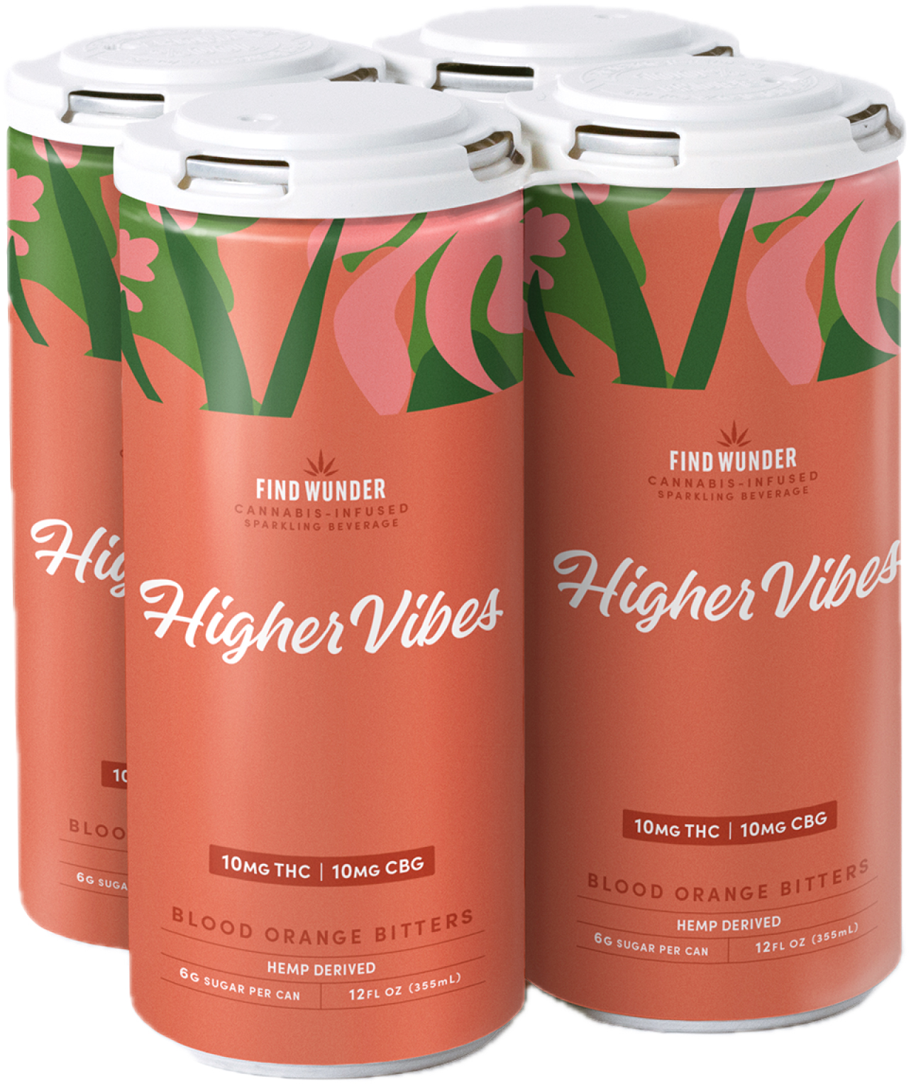 Find Wunder Higher Vibes THC Blood Orange Bitters 10MG