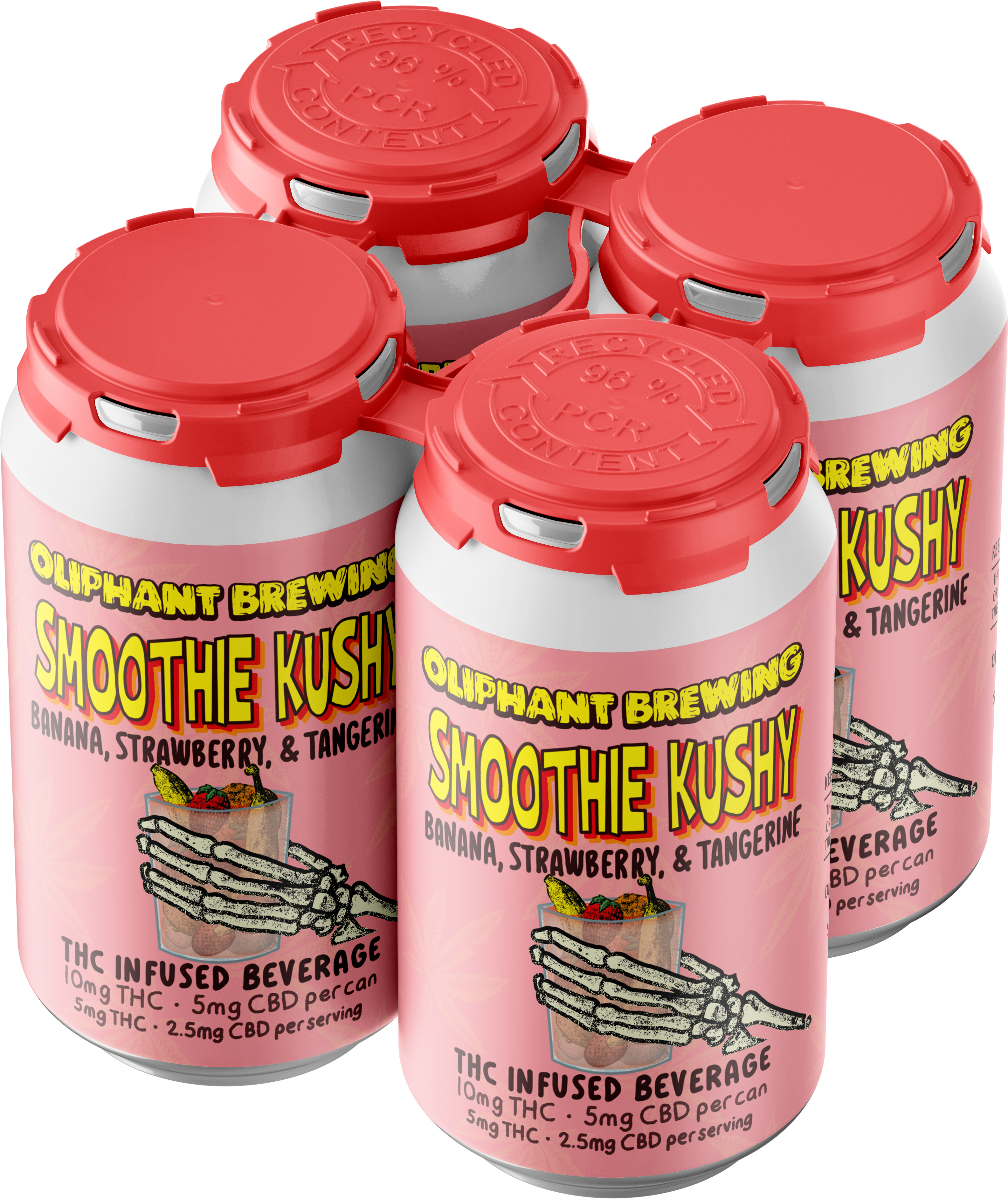 Hopewell Solar Choom Pineapple Citrus 10mg THC 10mg CBD | 4 pack