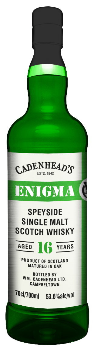 Cadenhead's Enigma 16 year old Speyside Single Malt | 700 ml Bottle