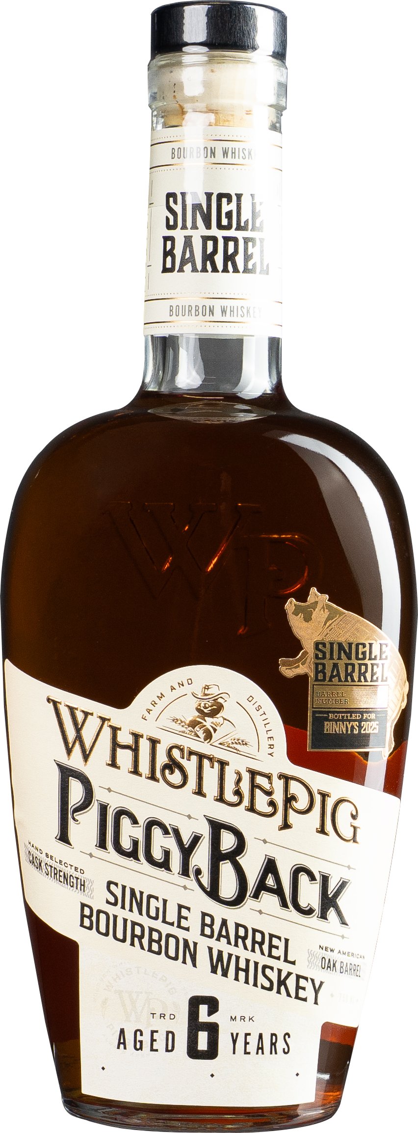 WhistlePig PiggyBack 6 year old Bourbon | 750 ml Bottle