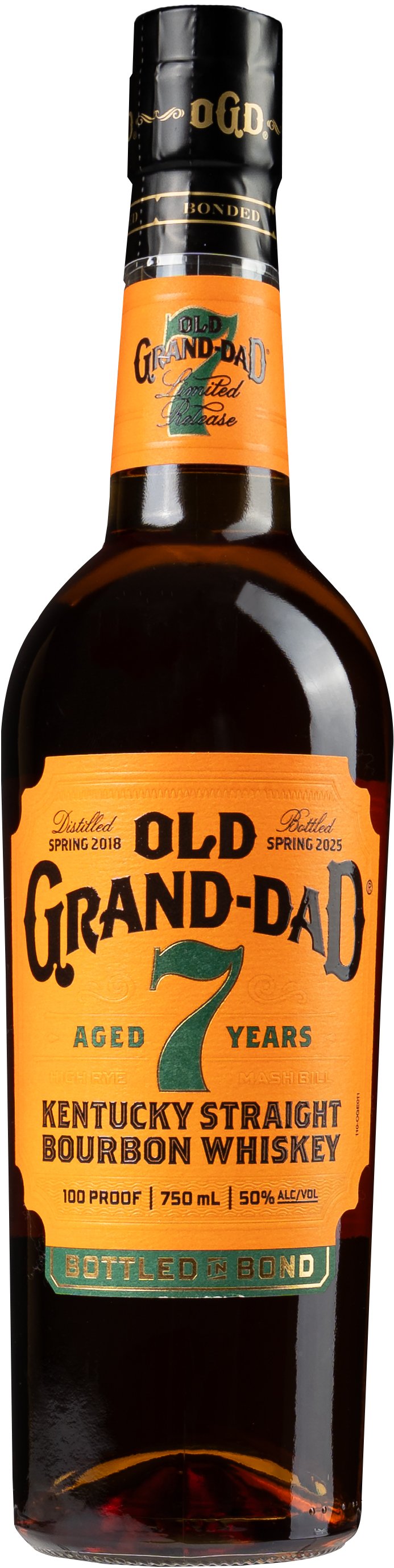 Old Grand Dad 114 Proof Bourbon | 750 ml Bottle