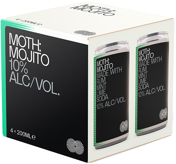 Moth Drinks Mojito 4pk