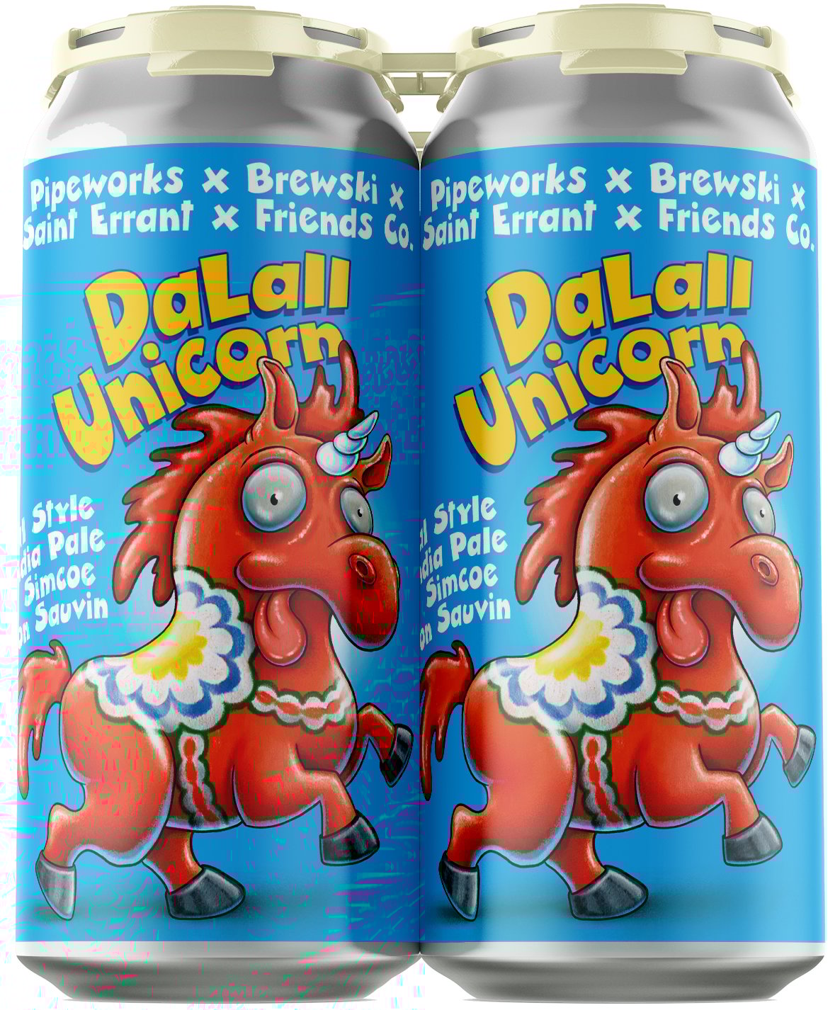 Pipeworks DaLall Unicorn collab with Saint Errant Brewski