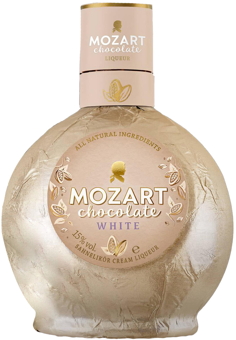 Mozart White Chocolate Cream Liqueur | 375 ml Bottle