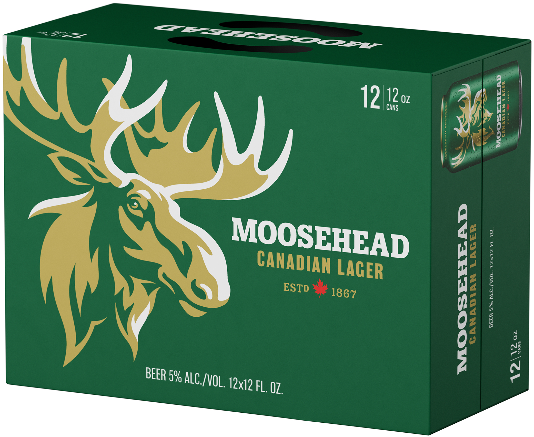 Moosehead Lager | 12 pack of 12 oz Can
