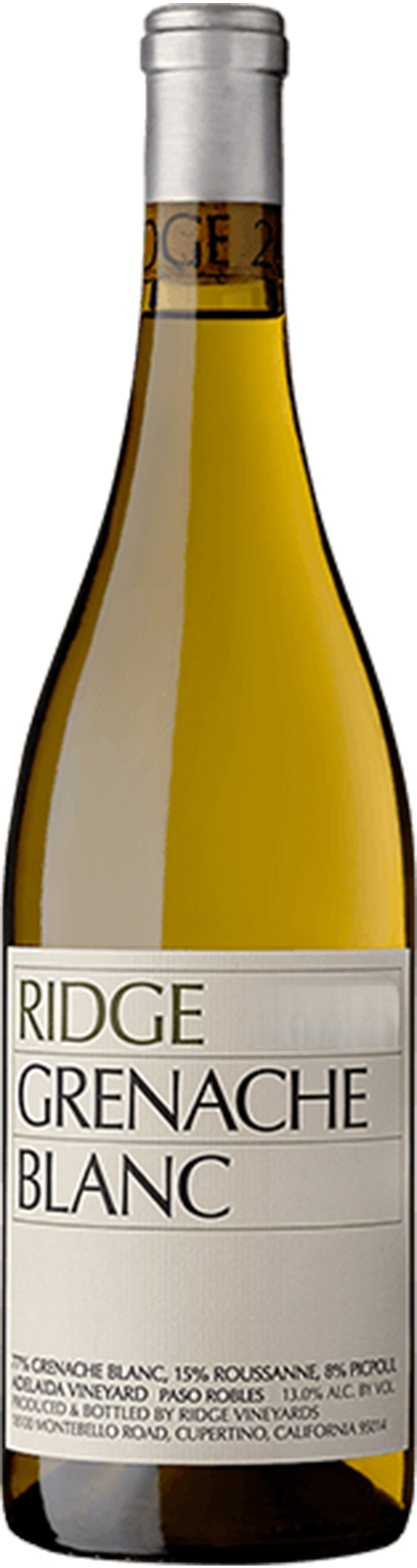 Ridge Vineyards Grenache Blanc Paso Robles 2023 | 750 ml Bottle
