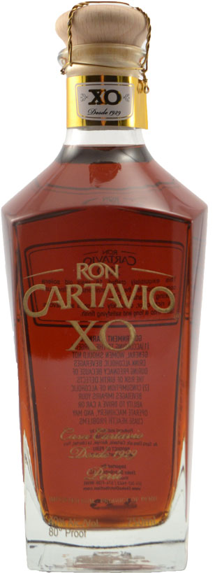 Ron Cartavio XO 18 años 750ml RON CARTAVIO XO 18 YEARS 750ml