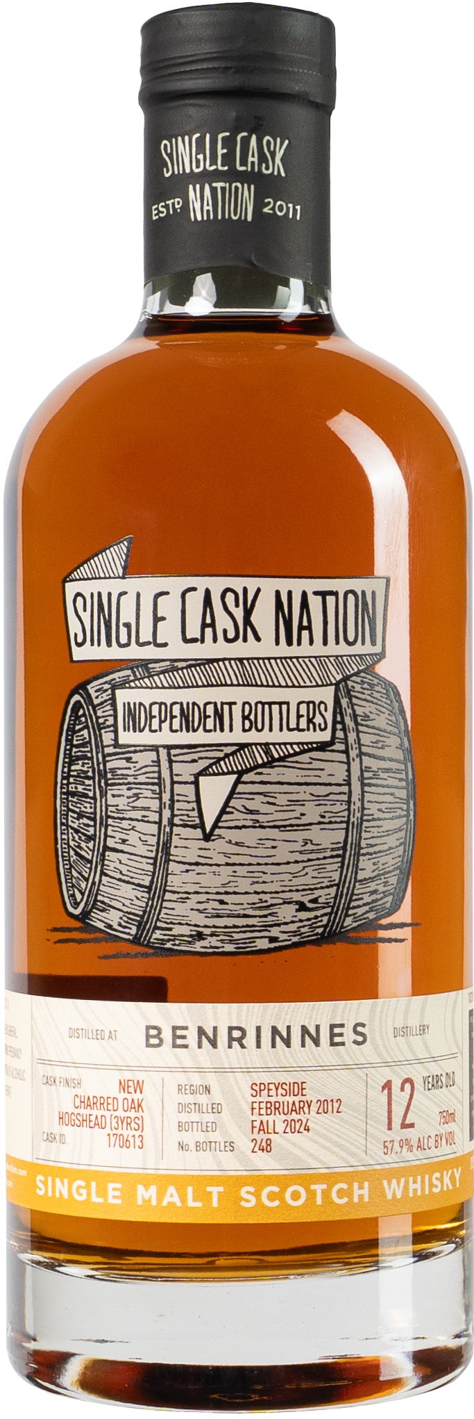 Signatory Glen Keith 29 year old Hogshead # 82774 Binny's