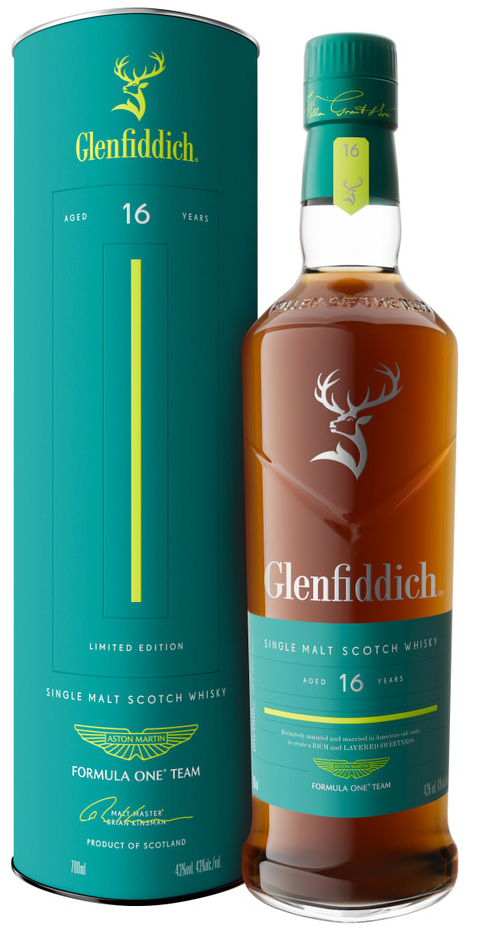 Glenfiddich 16 Year Old Aston Martin F1 | 750 ml Bottle