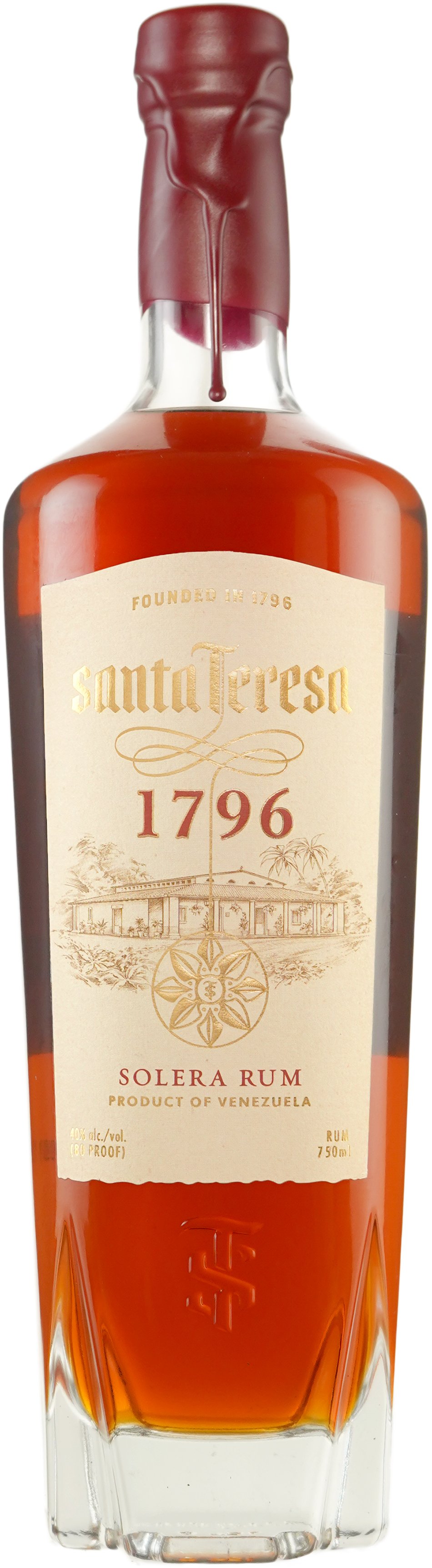 Santa Teresa 1796 Ron Antiguo de Solera Rum