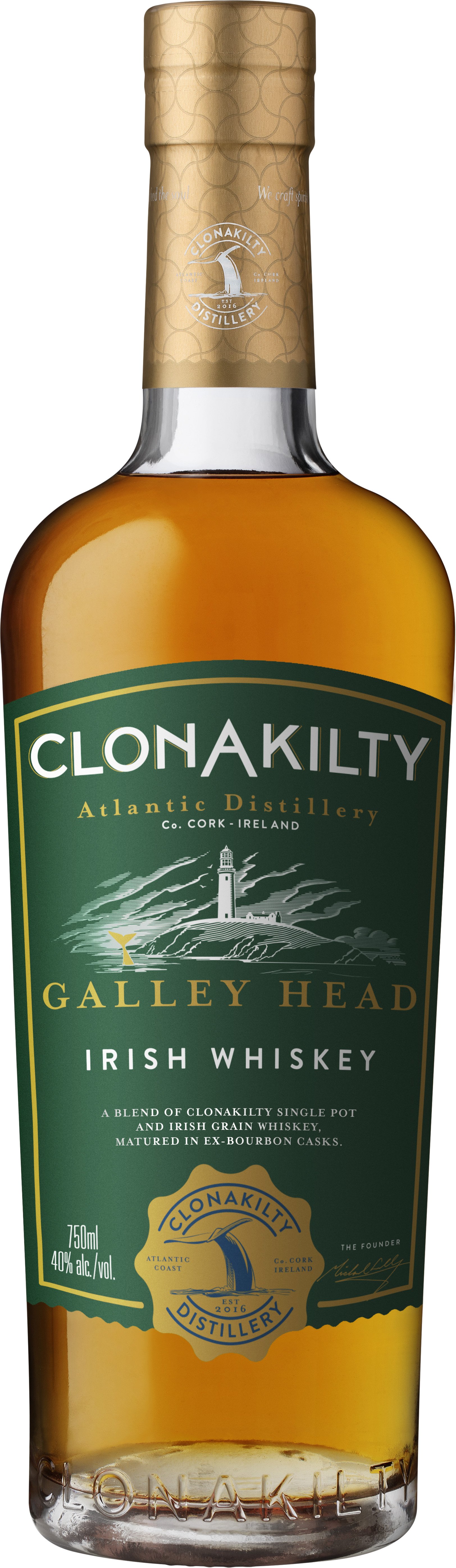Clonakilty Galley Head Irish Whiskey | 750 ml Bottle