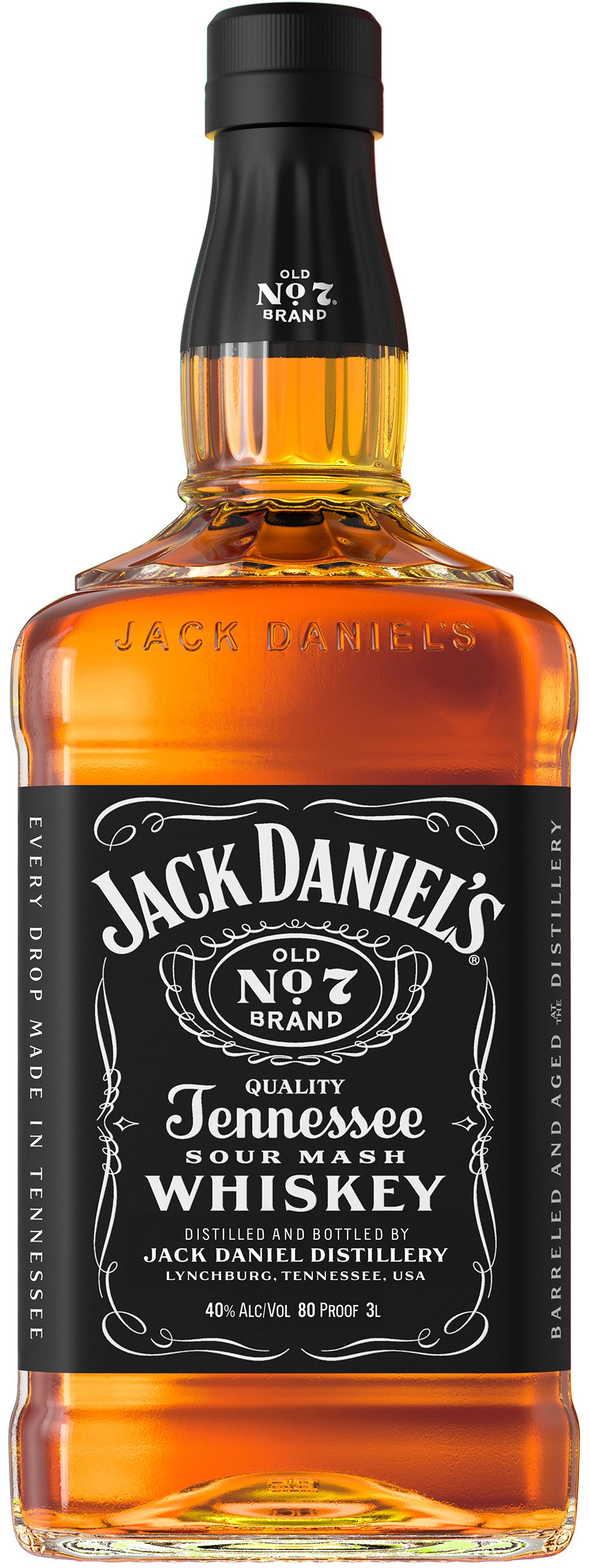 Jack Daniel's Old No 7 Tennessee Whiskey | 3 L Bottle