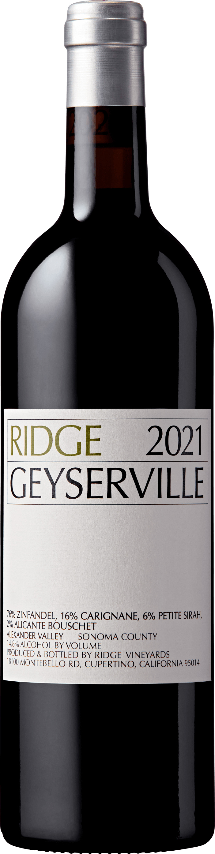 Ridge Vineyards Zinfandel Paso Robles 2024 | 750 ml Bottle