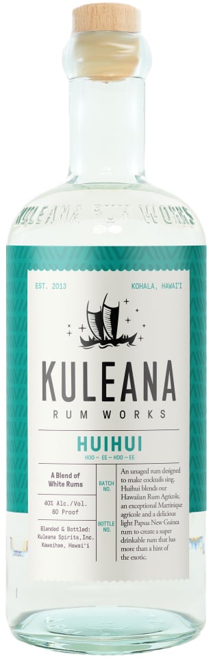 Kuleana Rum Works Huihui Blend of White Rums | 750 ml Bottle