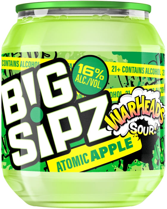 Big Sipz Warhead Atomic Apple | 200 ml Bottle