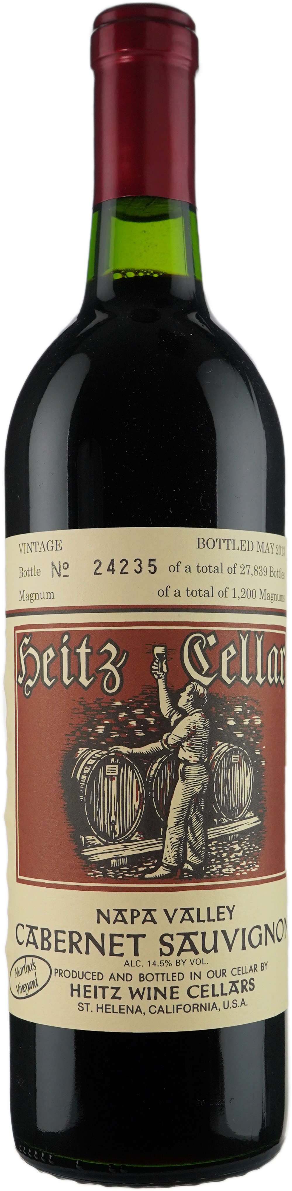 Heitz Cabernet Sauvignon Martha's Vineyard 2001