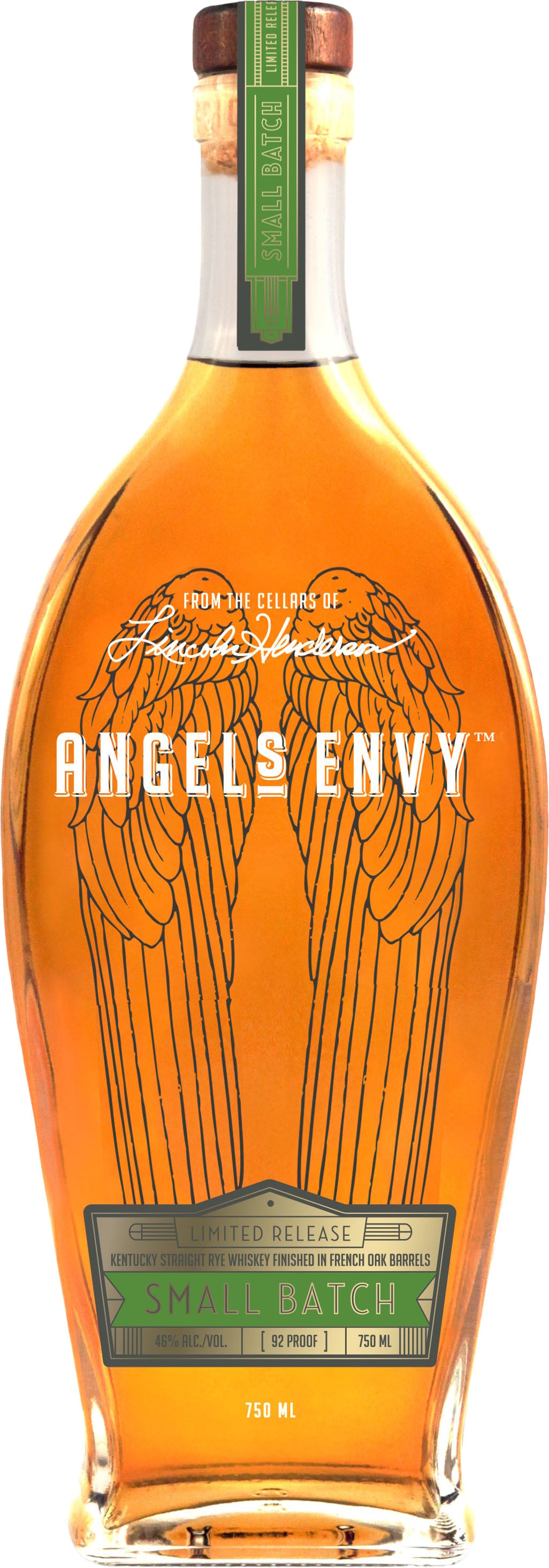 Angel's Envy Rye Whiskey Finished in French Oak Casks | 750 ml Bottle