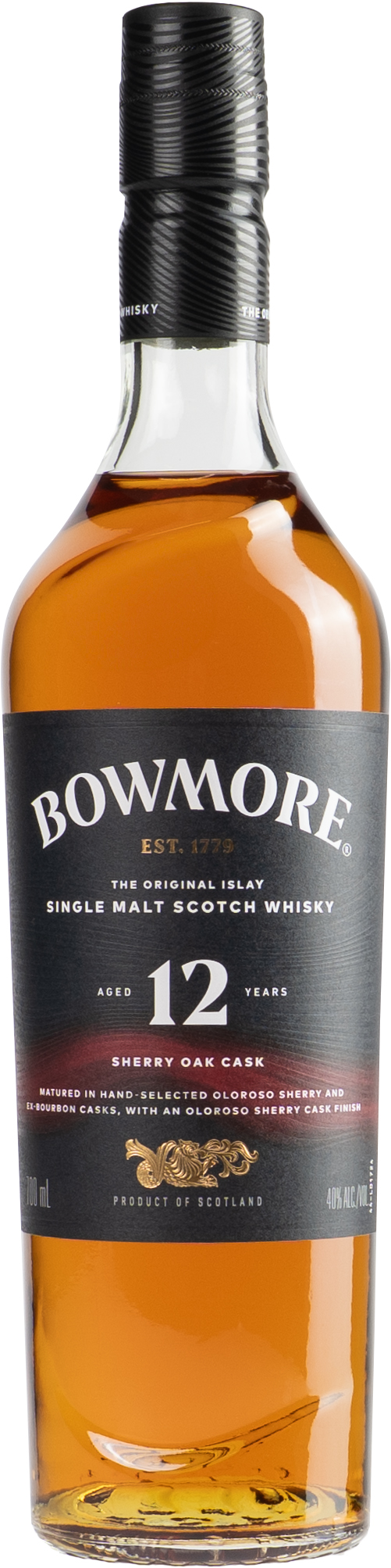 Bowmore 12 year old Sherry Cask Islay Malt | 700 ml Bottle