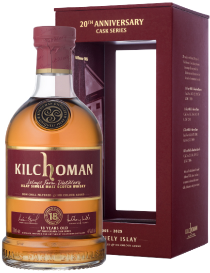 Kilchoman 13 year old ex Bourbon Cask # 480 Binny's Handpicked
