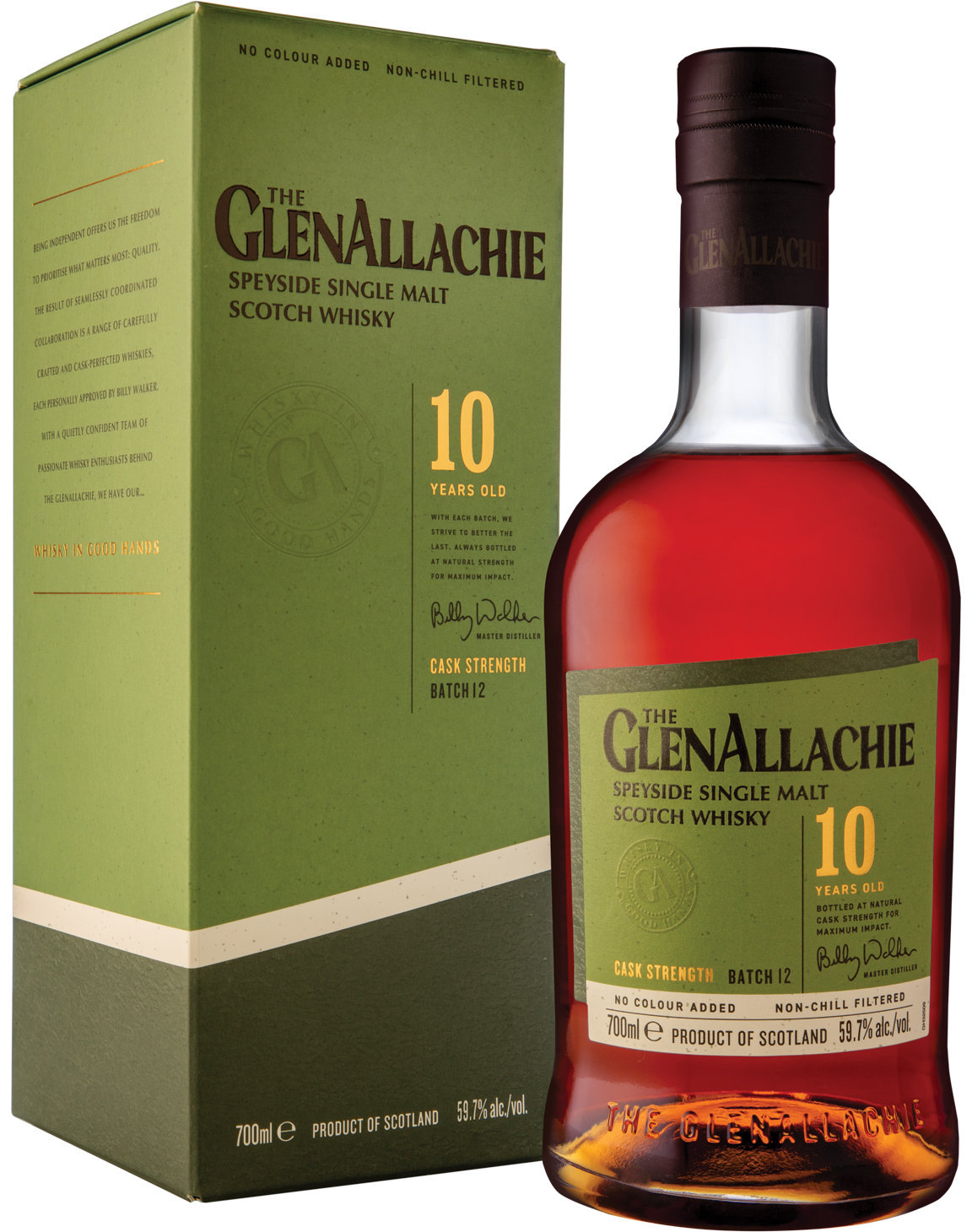 GlenAllachie 10 year old ex Oloroso Hogshead # 3238 | 700 ml Bottle