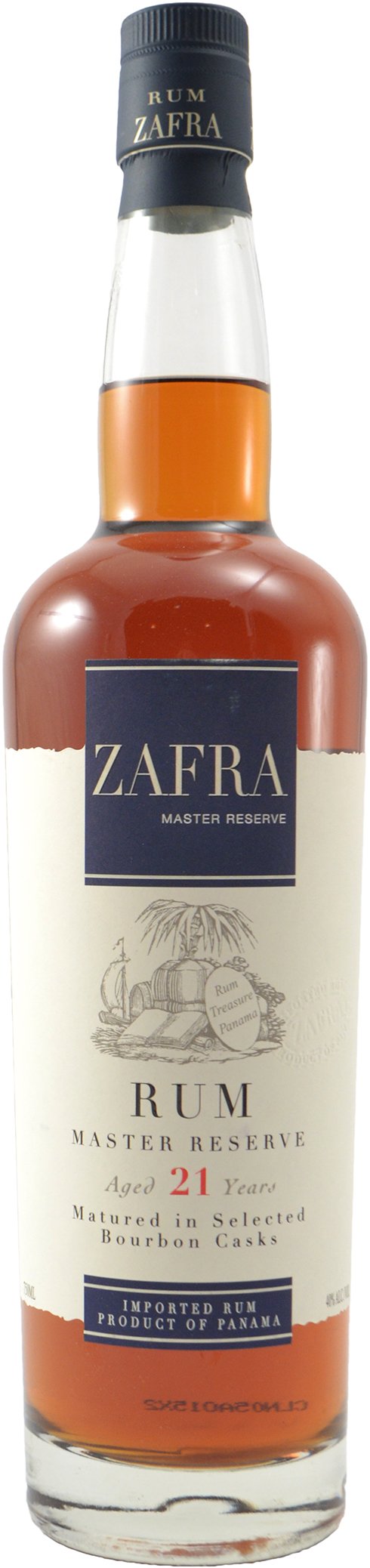 Zafra Rum Master Reserve 21 year old Rum aged in ex Bourbon Casks