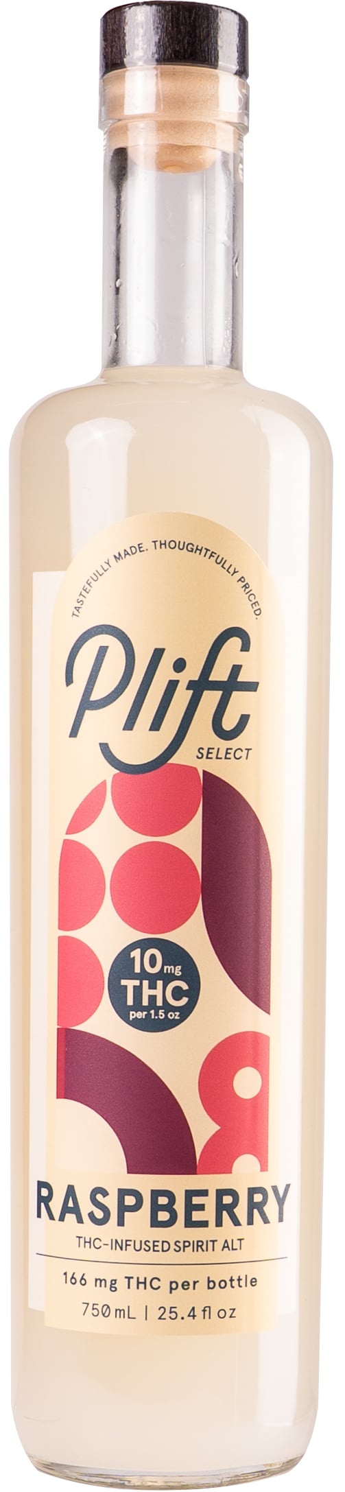 Plift Select Raspberry 166MG THC | 750 ml Bottle Plift Select Raspberry 166MG THC | 750 ml Bottle